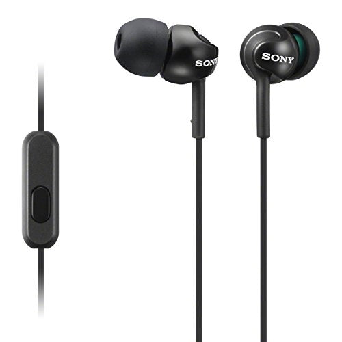 Sony MDR-EX110AP-B Ex Monitor In-ear Headphones With Microphone (black)