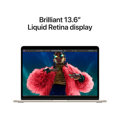Apple MacBook Air 13-in M3 8C CPU - 10C GPU, 8GB 512GB, Starlight - MRXU3LL/A (Spring 2024)