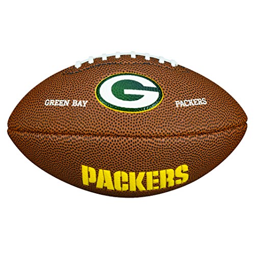 Wilson WTF1533IDGB NFL Team Logo Mini Size Football - Green Bay Packers