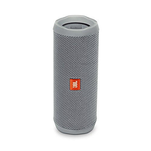 JBL Flip 4 Waterproof Portable Bluetooth Speaker (Gray)