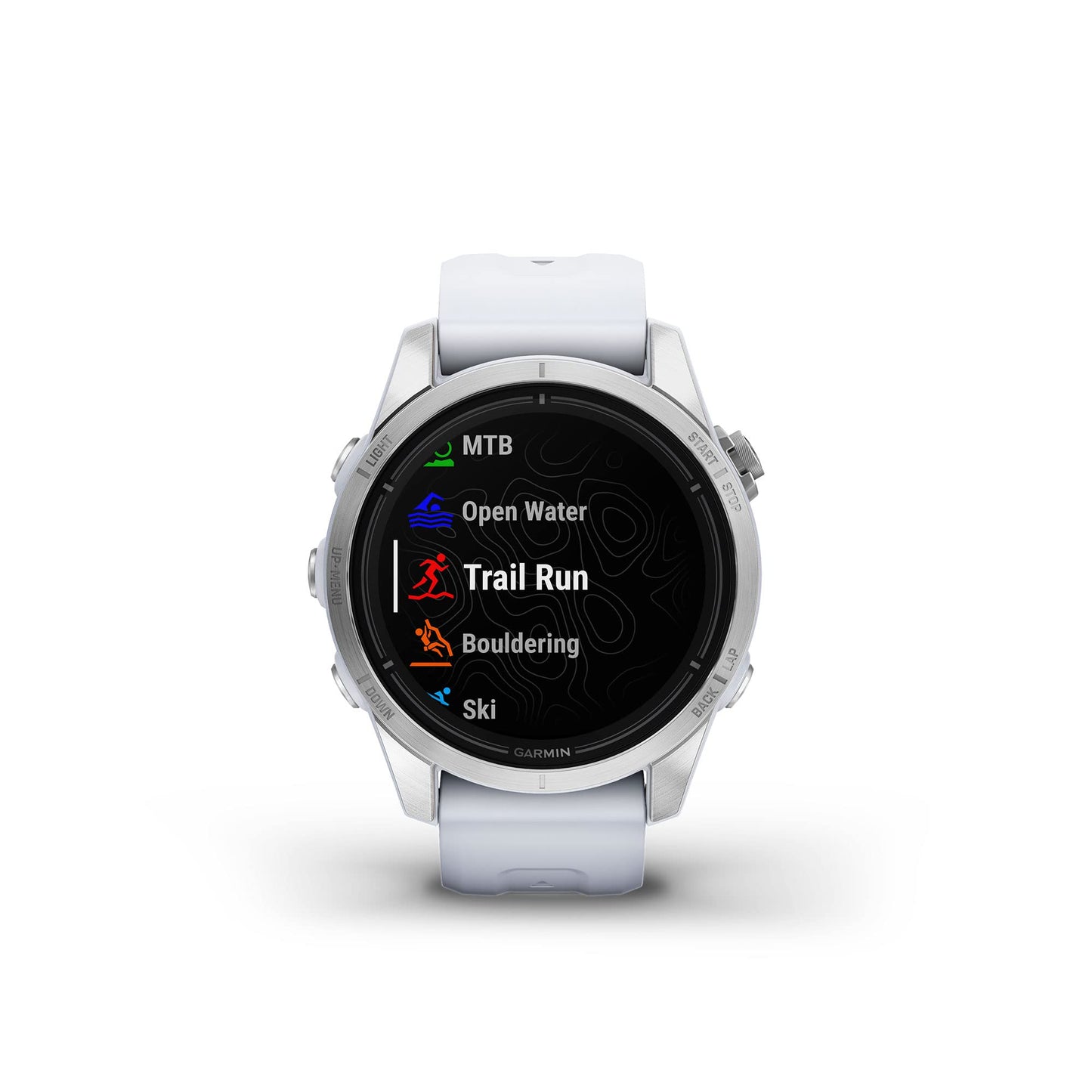 Garmin epix Pro (Gen 2), 42mm, High Performance Smartwatch, Advanced Training Technology, Built-in Flashlight, Whitestone