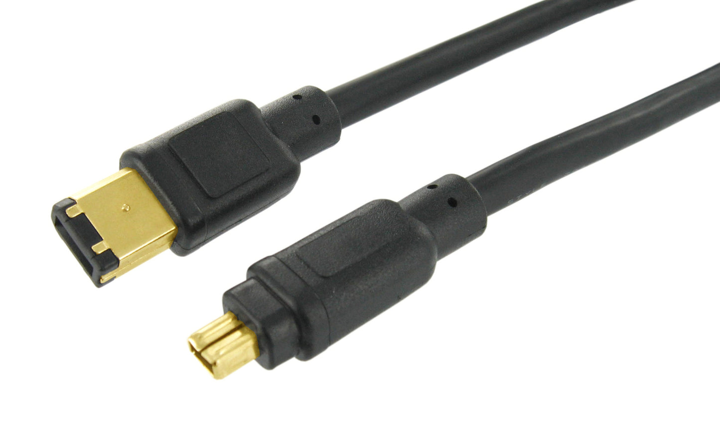 Bafo 3ft IEEE 1394 Cable 4/6 Transparent Black