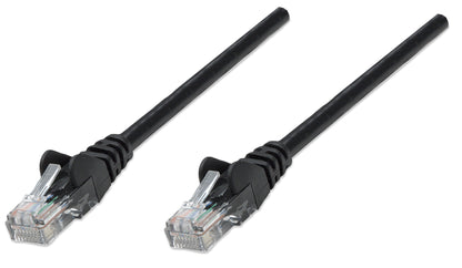 Intellinet Patch Cable, Cat5e, UTP, 5', Black