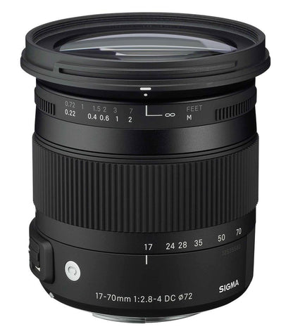 Sigma - 17 mm to 70 mm - f/2.8 - 4 - Zoom Lens