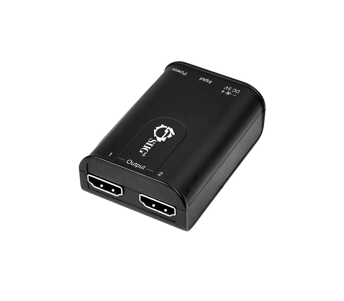 SIIG 2-Port HDMI Splitter with Audio - USB Powered