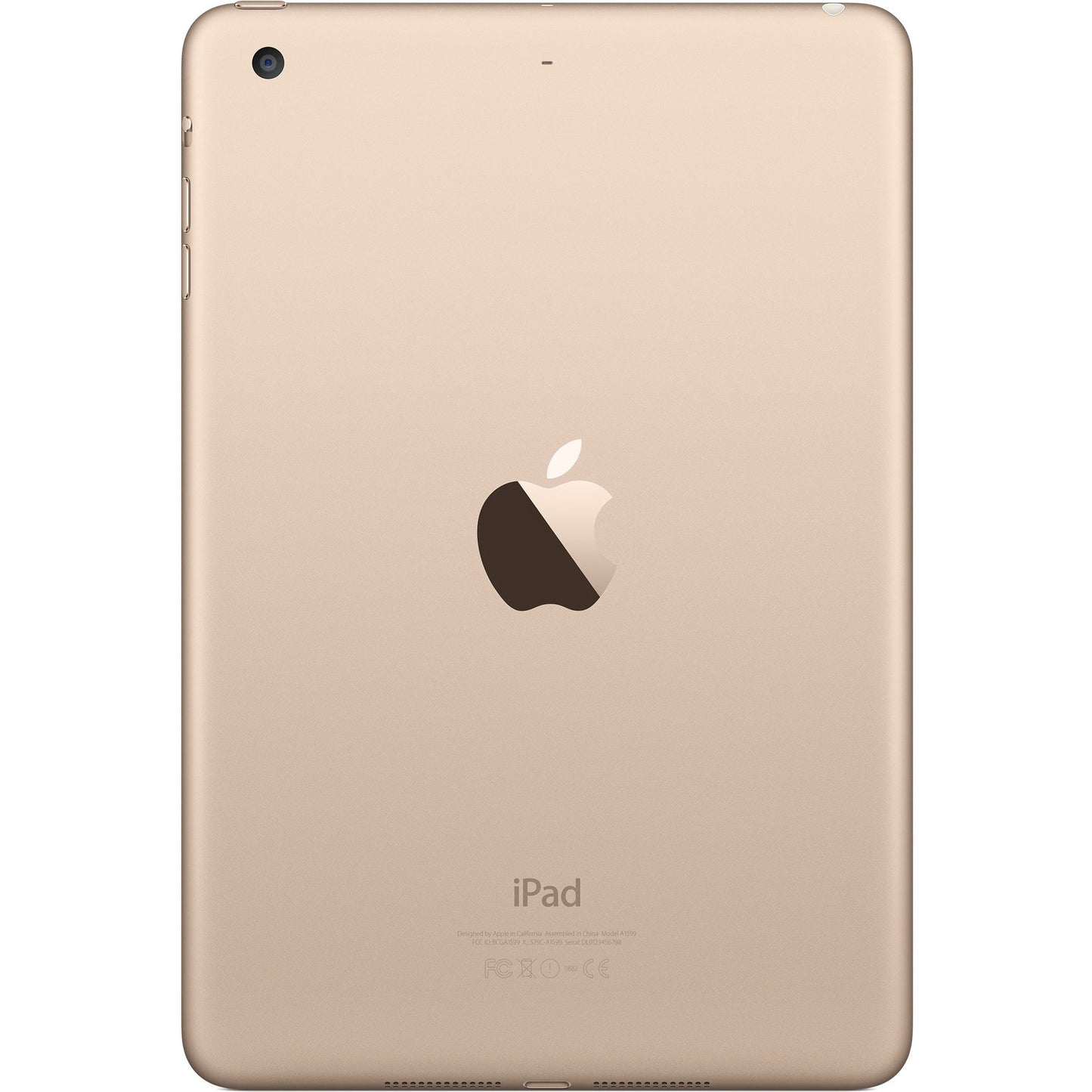 Apple iPad mini 3 MGYK2LL/A 128 GB Tablet - 7.9" 4:3 Multi-touch Screen - 2048 x 1536 - Retina Display, In-plane Switching (IPS) Technology - Apple A7 - iOS 8 - Gold