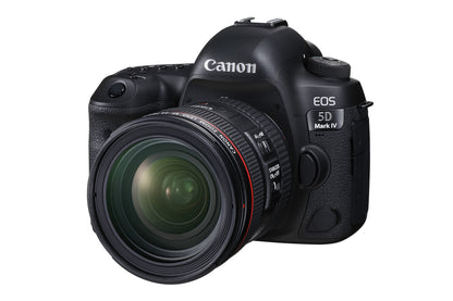 Canon EOS 5D Mark IV 30.4 Megapixel Digital SLR Camera with f/4L Lens - 24 mm - 70 mm - Black