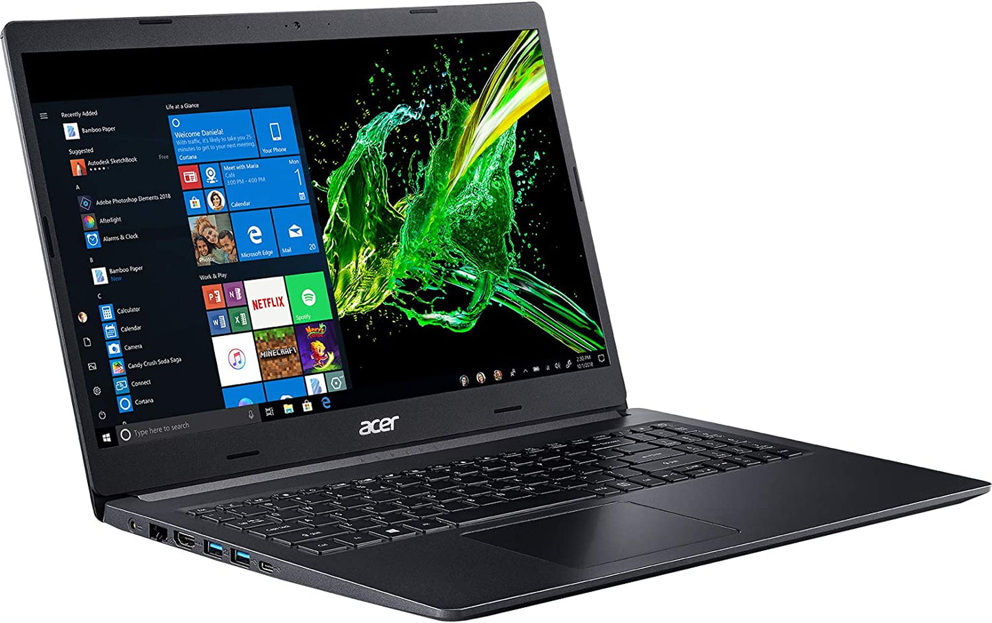 Acer Aspire 5 A515-54-76TA 15.6" Notebook - Core i7  12 GB RAM - 512 GB SSD - Black