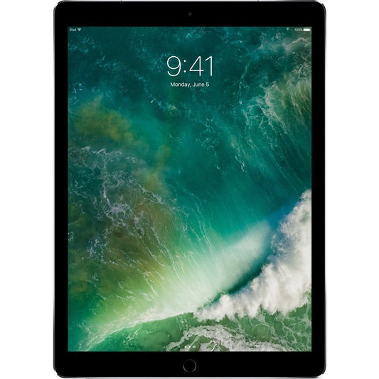 Apple iPad Pro Tablet - 12.9" - Apple A10X Hexa-core (6 Core) - 64 GB - iOS 10 - 2732 x 2048 - Retina Display - 4G - GSM, CDMA2000 Supported - Space Gray