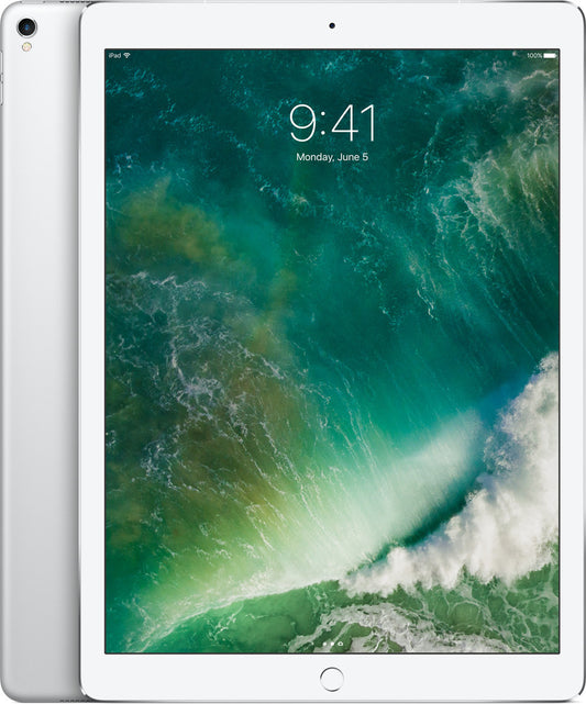 Apple iPad Pro Tablet - 12.9" - Apple A10X Hexa-core (6 Core) - 64 GB - iOS 10 - 2732 x 2048 - Retina Display - 4G - GSM, CDMA2000 Supported - Silver