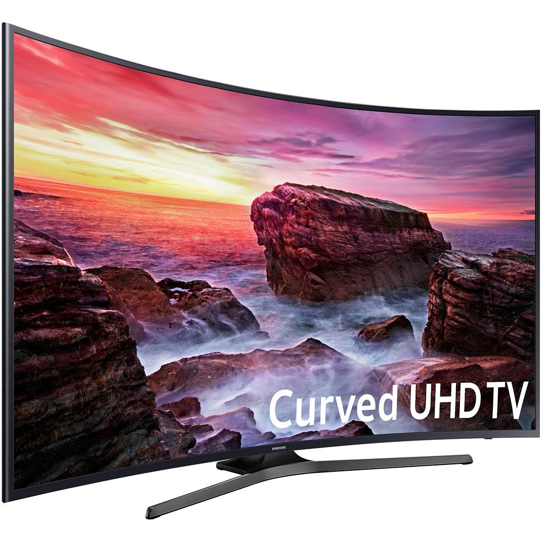 Samsung 6490 UN55MU6490 54.6" 2160p Curved Screen LED-LCD TV - 16:9 - 4K UHDTV - Black, Dark Titan