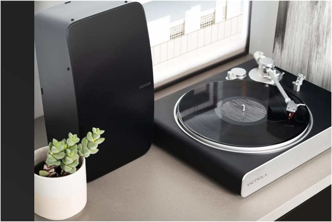 Victrola Stream Carbon Turntable - Works with SONOS (Silver)