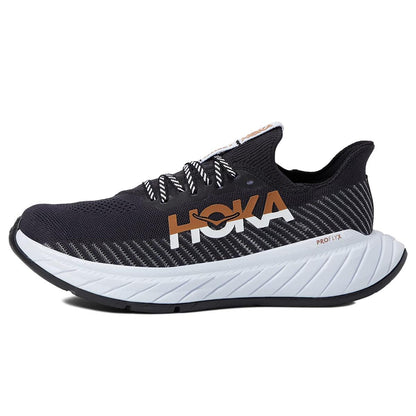 Hoka Carbon X 3 Women's Racing Running Shoe - Black / White - Size 11