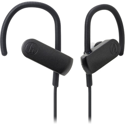 Audio-Technica ATH-SPORT70BT SonicSport Wireless In-Ear Headphones, Black