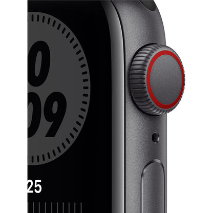 Apple Watch Nike SE GPS + Cellular, 40mm Space Gray Aluminum with Anthracite/Black Nike Sport Band