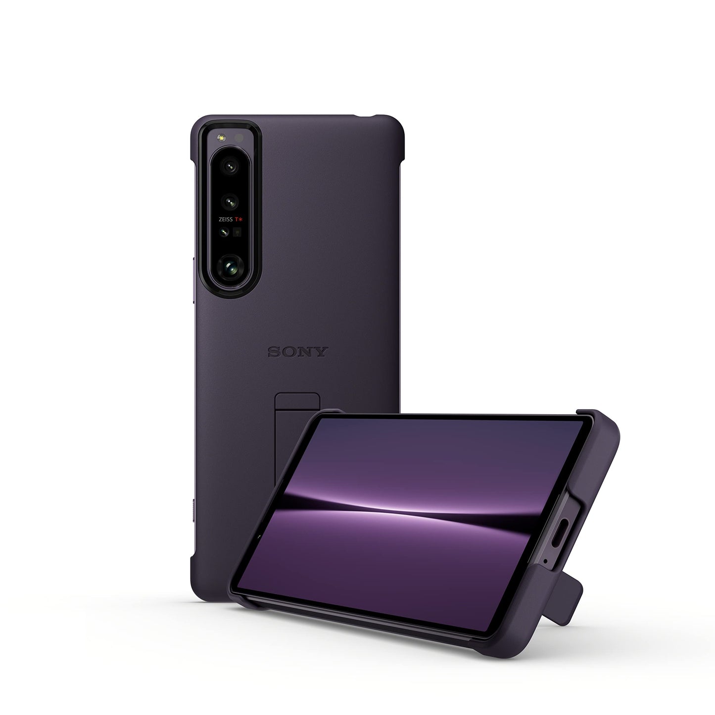 Sony Official Case with Stand for Xperia 1 IV - XQZCBCT/V Purple