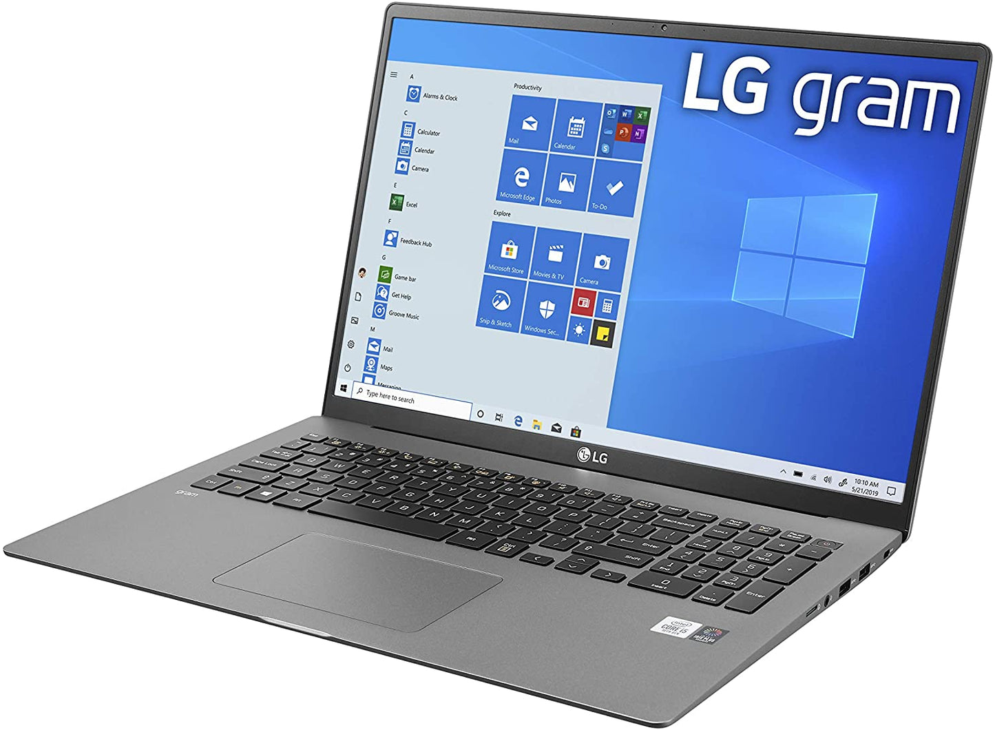 LG Gram 17-in Laptop Computer i7 16GB 1TB - Dark Silver (17Z95N-G.AAS8U1)