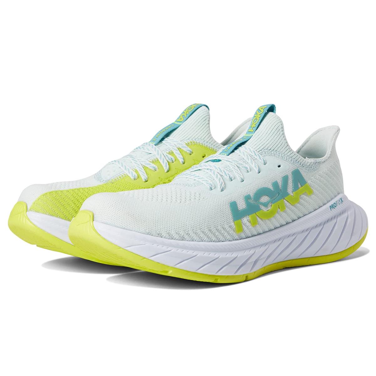 Hoka Carbon X 3 Men's Racing Running Shoe - Billowing Sail / Evening Primrose - Size 9.5