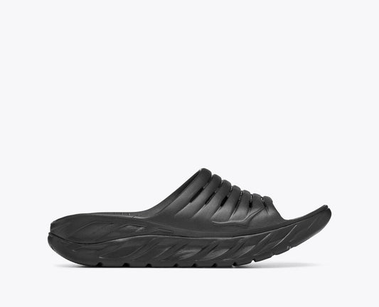 Hoka Ora Recovery Slide (Unisex) - Black - Size M11/W13