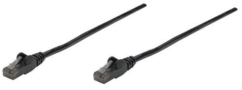 Intellinet Patch Cable, Cat6, UTP, 3', Black