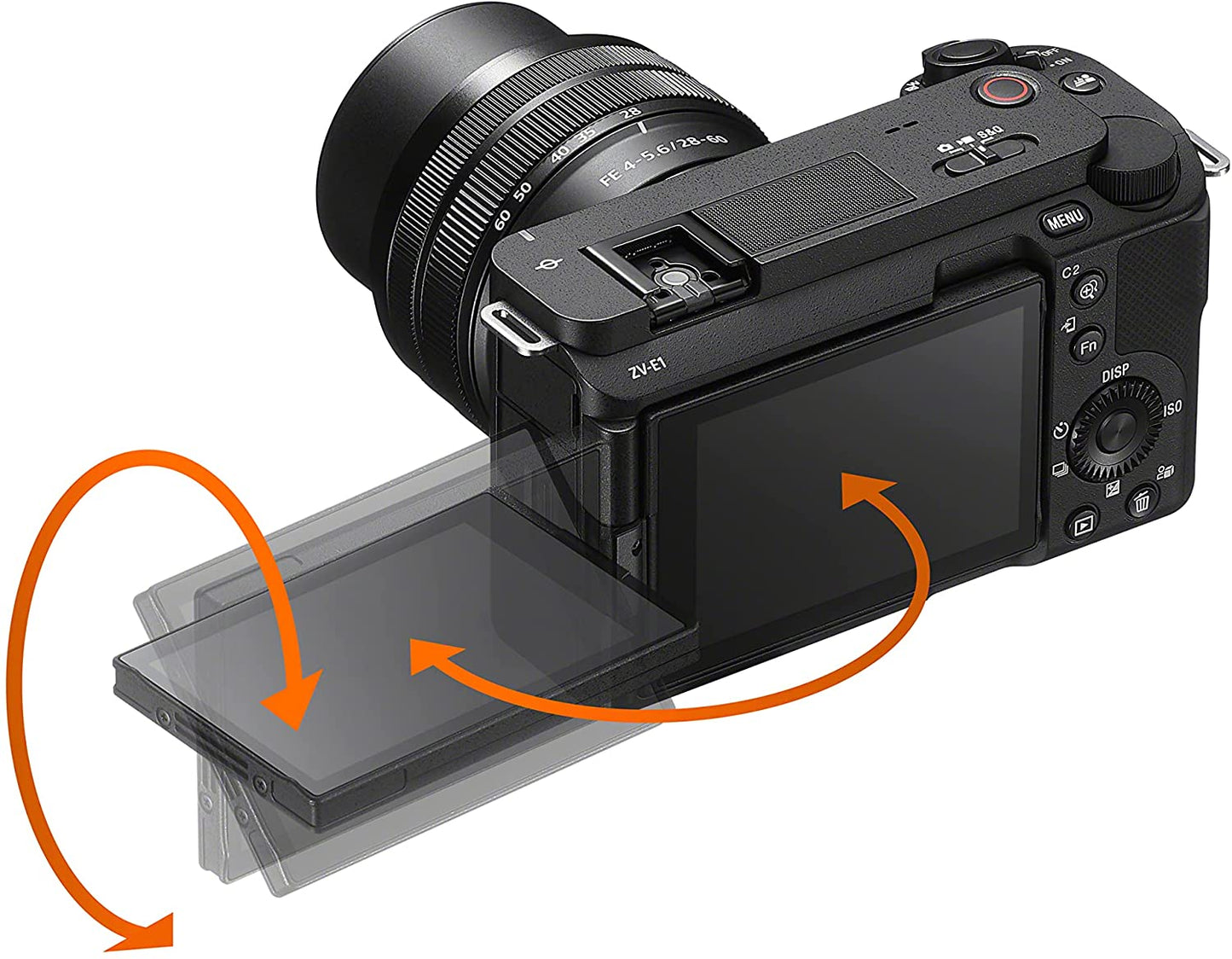 Sony Alpha ZV-E1 Full-Frame Vlog Camera with 28-60mm Lens - Black