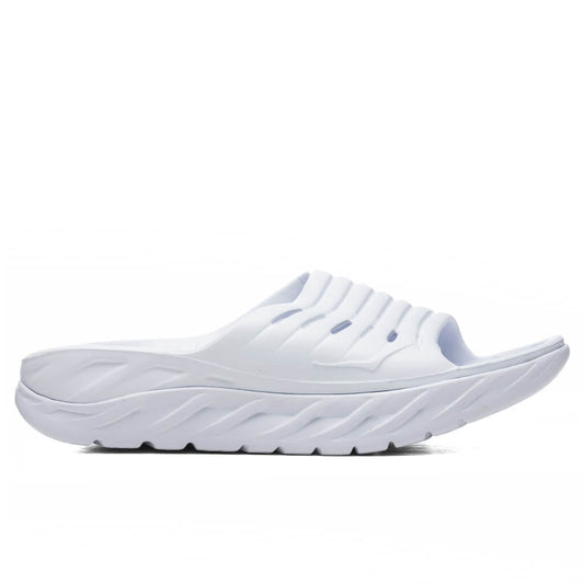 Hoka Ora Recovery Slide (Unisex) - White - Size M12/W14