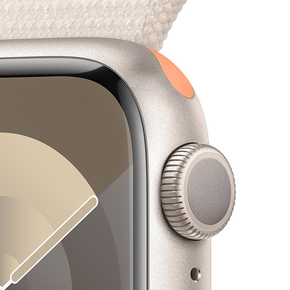 Apple Watch Series 9 GPS 41mm Starlight Aluminum Case with Starlight S