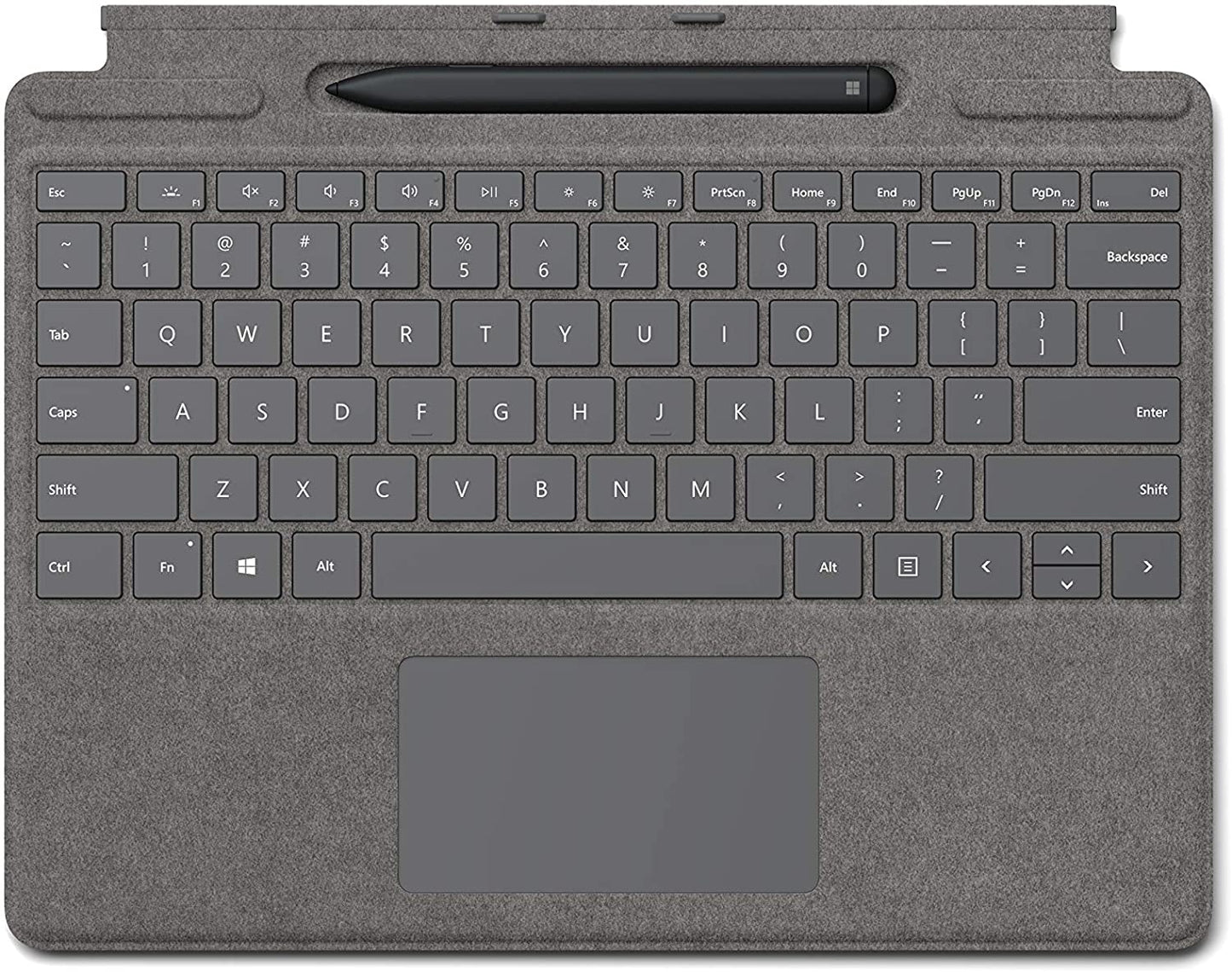 Microsoft Surface Pro X Signature Keyboard with Slim Pen - Platinum