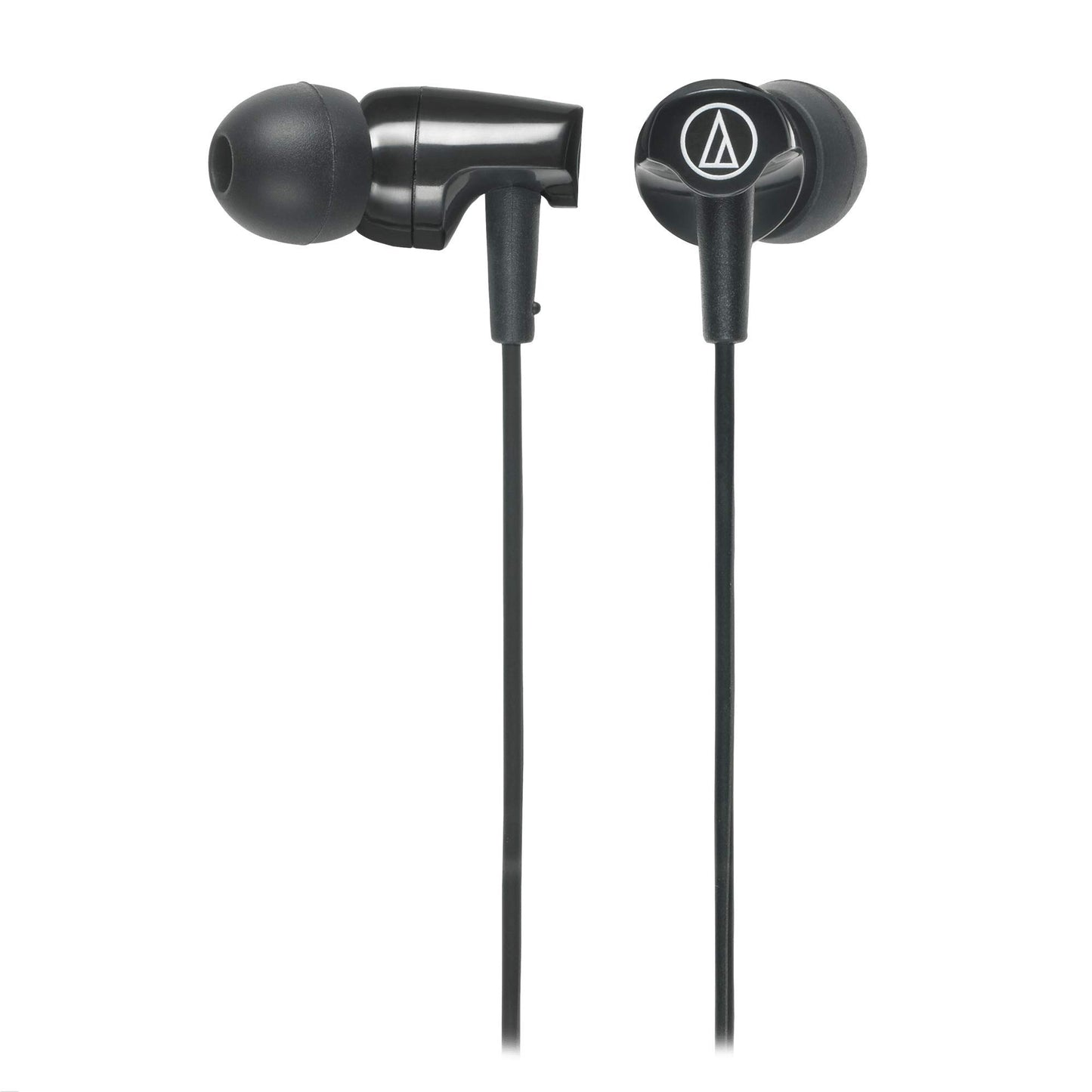 Audio-Technica ATH-CLR100iSBK SonicFuel In-Ear Headphones, Black