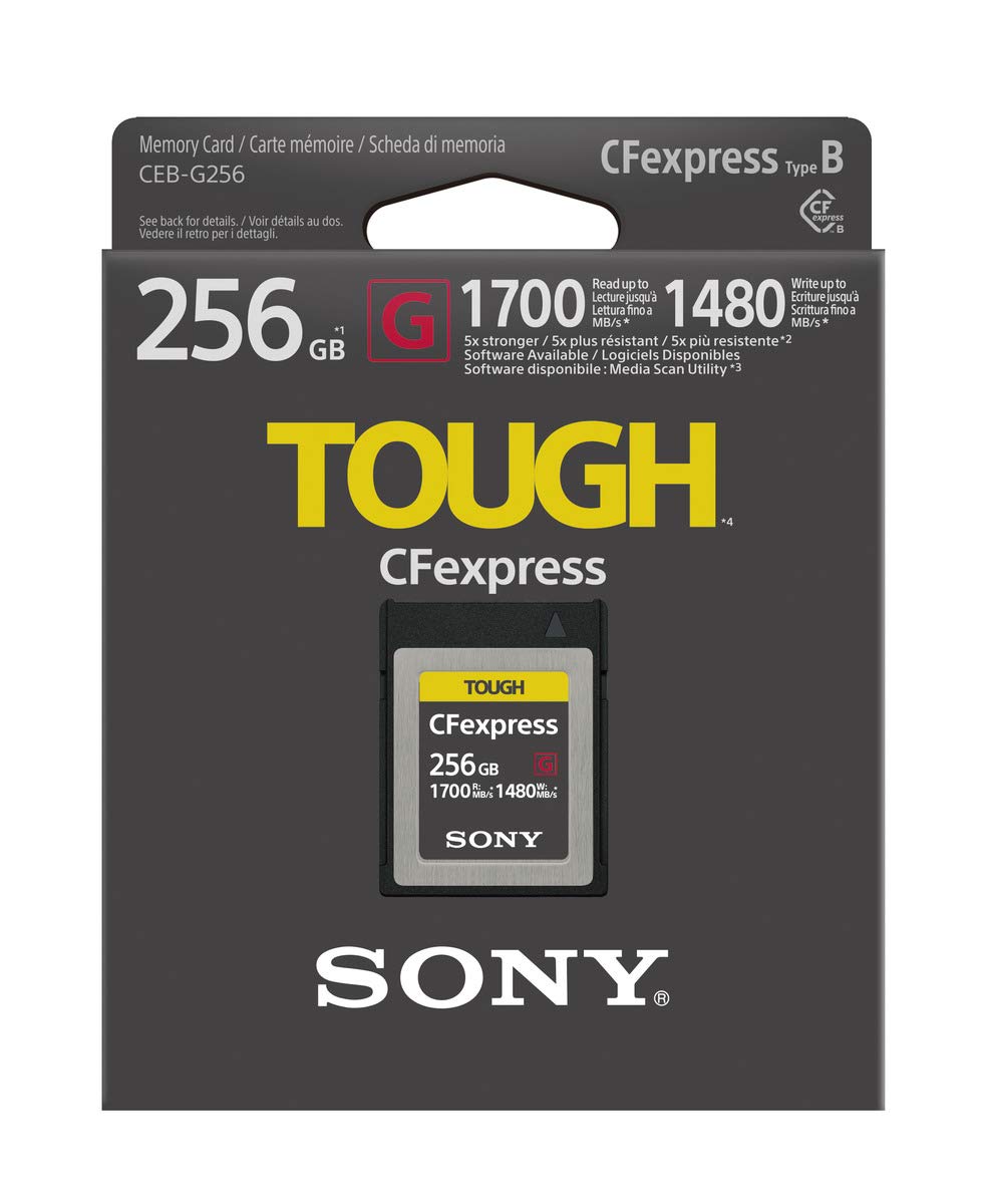 Sony 256GB Cfexpress Tough Memory Card