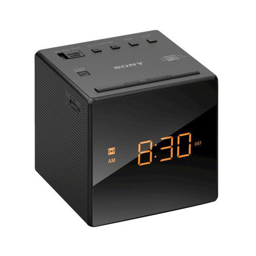 (Open Box) Sony ICFC1 Alarm Clock Radio, Black
