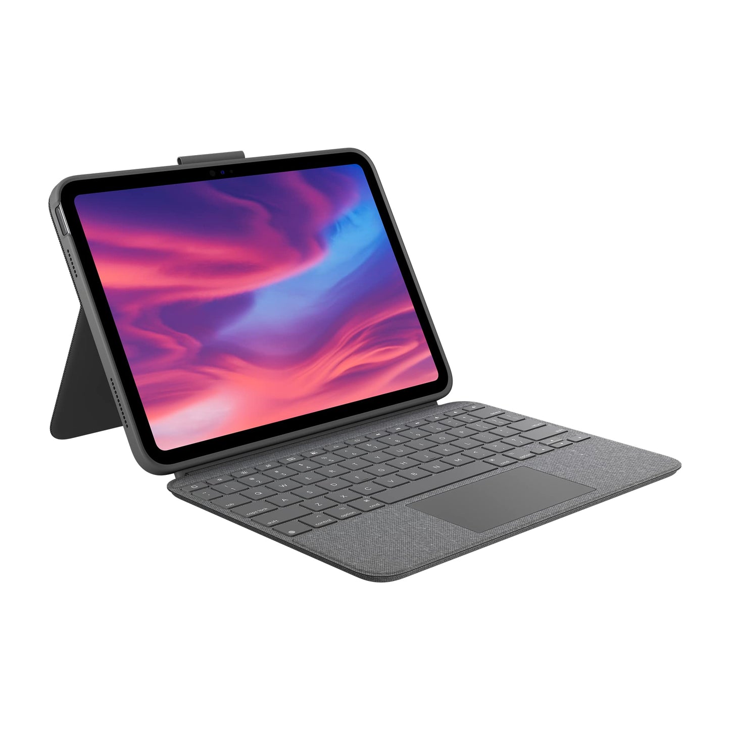 Logitech Combo Touch Detachable Keyboard Case for Apple iPad 10th Gen - Oxford Grey
