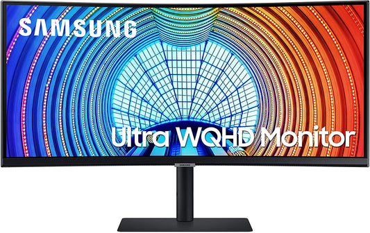 (Open Box) Samsung ViewFinity S65U 34-in WQHD 3440x1440 Curved VA Computer Monitor