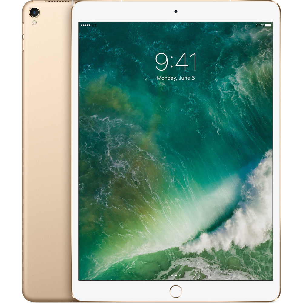 (Open Box) Apple iPad Pro 10.5-inch Wi-Fi + 4G LTE 256GB - Gold - 2017