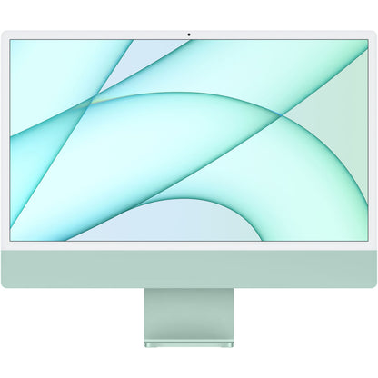 Apple 24-inch iMac w Retina 4.5K - M1 chip w 8‑core CPU  7‑core GPU, 256GB - Green MJV83LL/A (Spring 2021)
