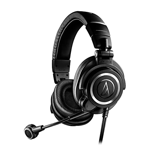 Audio-Technica ATH-M50xSTS StreamSet Streaming Headset - Black