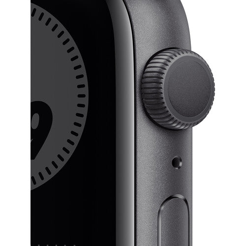 Apple Watch Nike Series 6 GPS, 44mm Space Gray Aluminum with Anthracite/Black Nike Sport Band