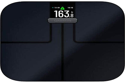 Garmin Index S2, Smart Scale with Wireless Connectivity, Measure Body Fat, Muscle, Bone Mass, Body Water% and More, Black