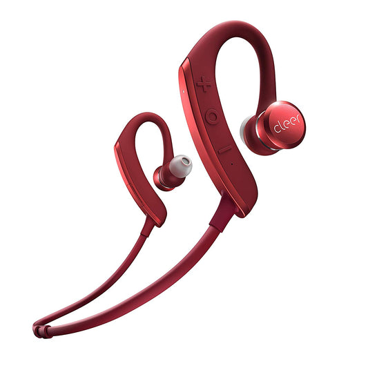 Cleer Edge Pulse Wireless Sports Headphones - Red