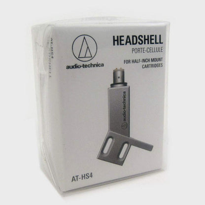 Audio Technica AT-HS4SV Universal Headshell for Straight-Arm Tonearms (Silver)