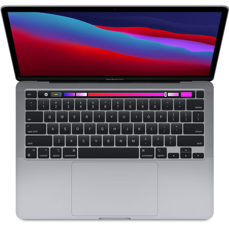 Apple MacBook Pro 13-in with Touch Bar: M1, 8GB RAM, 256GB SSD - Space Gray (Late 2020)