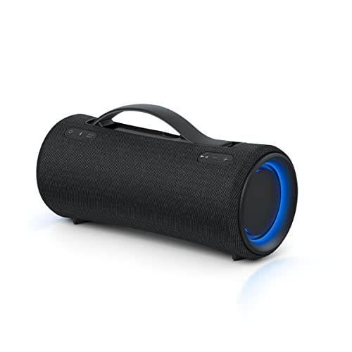 Sony SRS-XG300 X-Series Wireless Portable-Bluetooth Party-Speaker IP67 Waterproof and Dustproof - Black