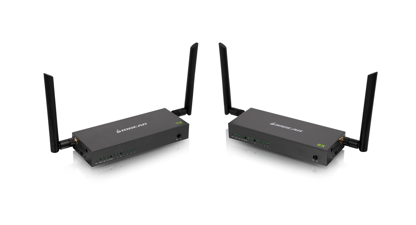 IOGEAR Long Range Wireless 4K HDMI® Video Transmitter and Receiver Kit with Local Passthrough