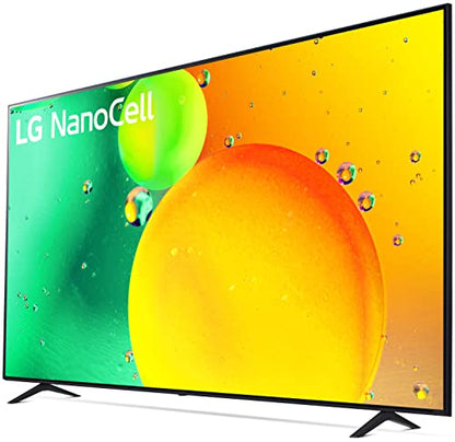 LG 75-in 4K UHD TM 120 Smart NanoCell LED TV w/ A5 - 75NANO75UQA