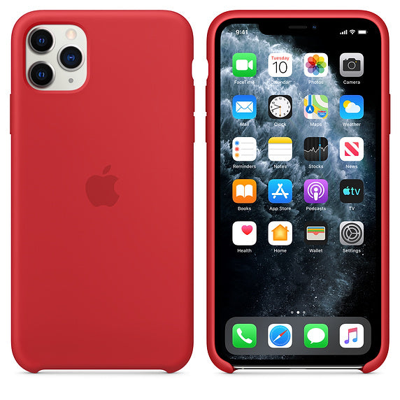 (Open Box) Apple iPhone 11 Pro Max Silicone Case - (PRODUCT)RED - MWYV2ZM/A