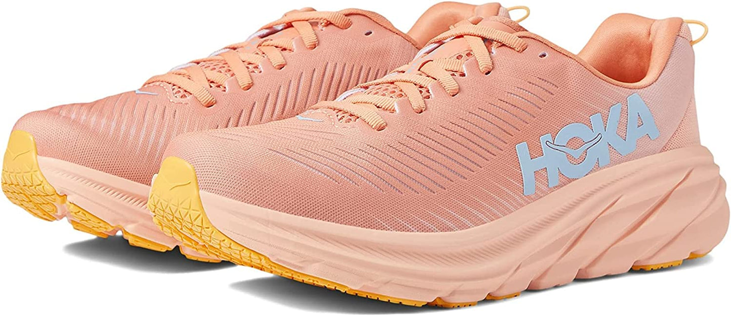 Hoka Rincon 3 Women's Everyday Running Shoe - Peach Parfait - Size 8