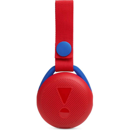 JBL JR POP Kids Portable Bluetooth Speaker, Spider Red
