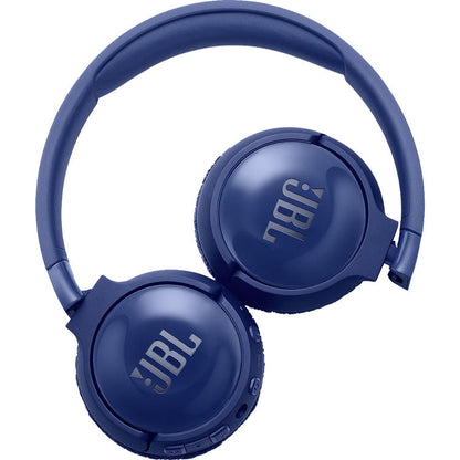 JBL Tune 600BTNC Wireless On-Ear Headphones with Noise Cancellation, Blue