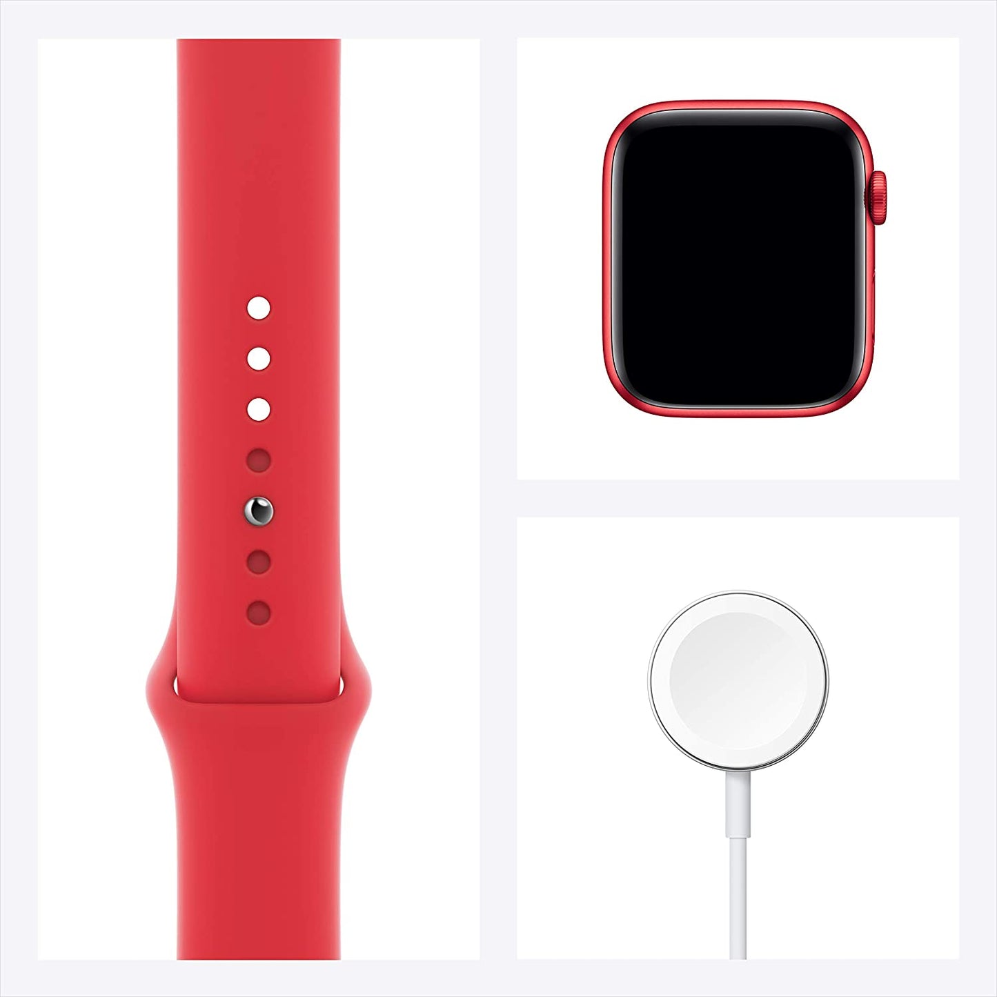 Apple Watch Series 6 GPS + Cellular 44mm Product (RED) - Aluminum w Product (RED) - Sport Band