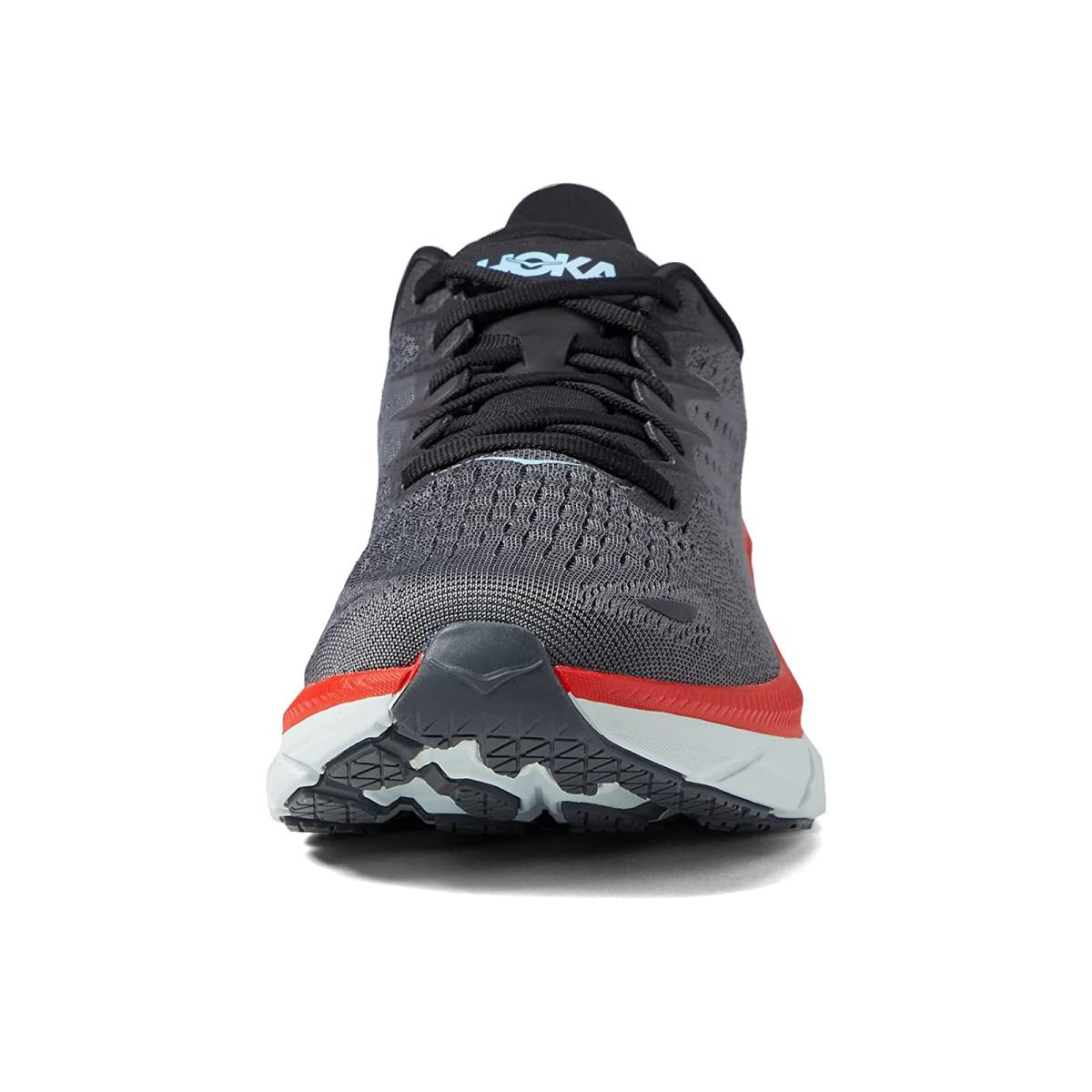 Hoka Clifton 8 Men's (Wide) Everyday Running Shoe - Anthracite / Castlerock - Size 8.5